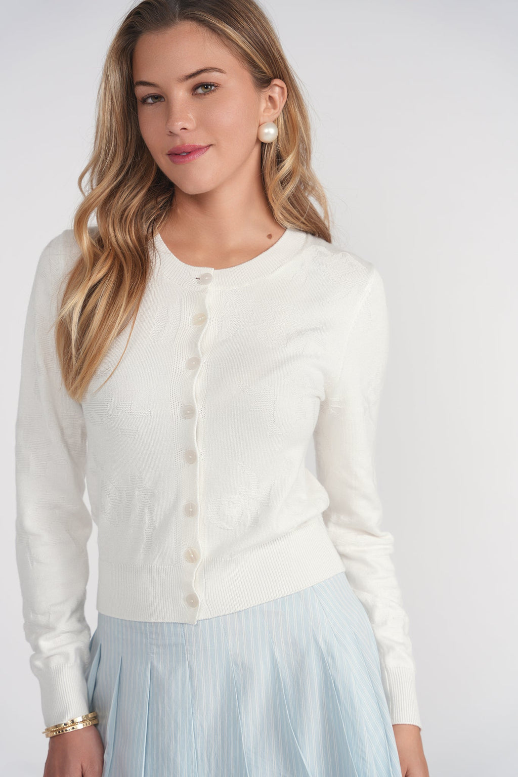 Cardigan- White