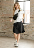 Black Athletic Sport Skirt