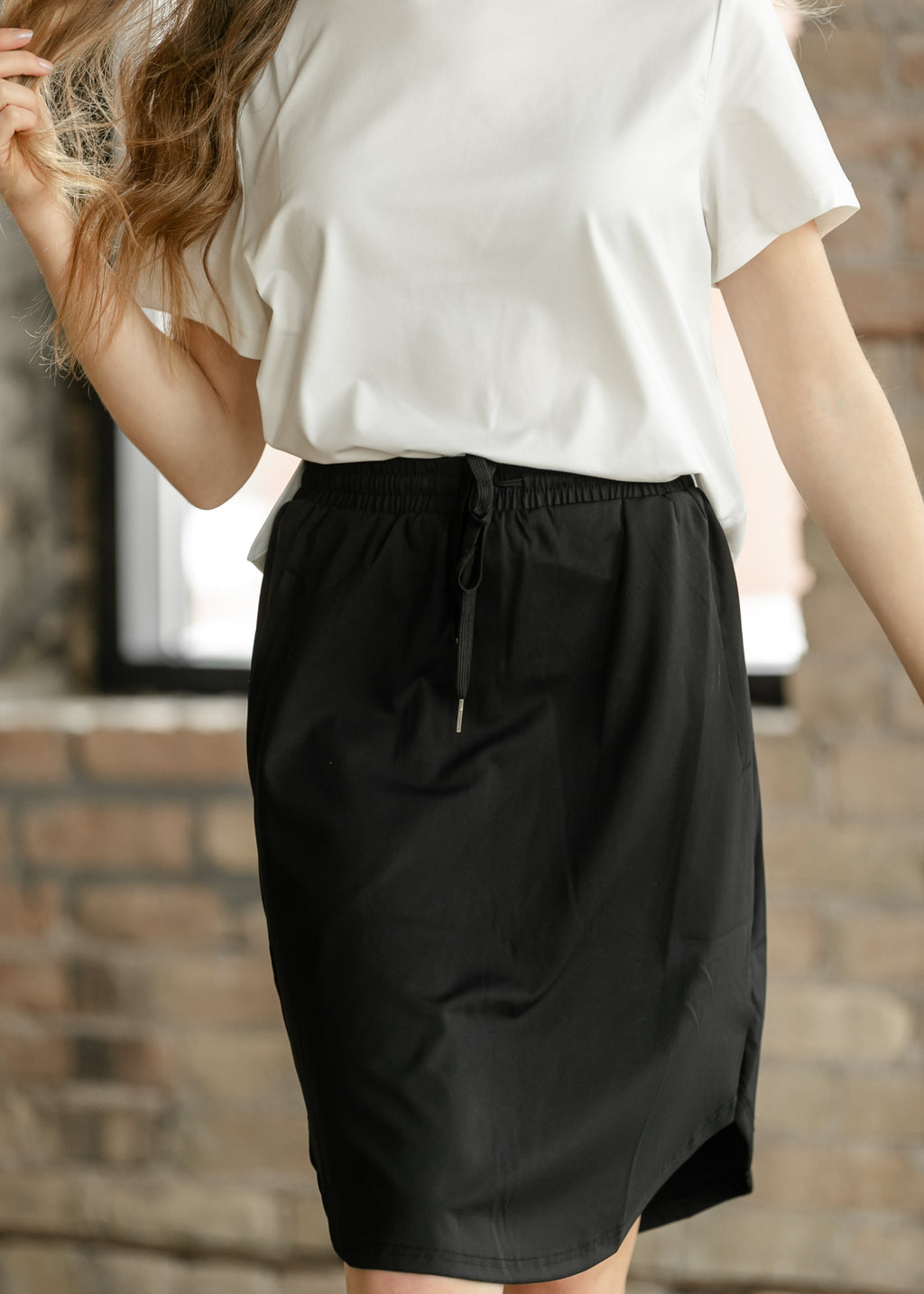 Black Athletic Sport Skirt