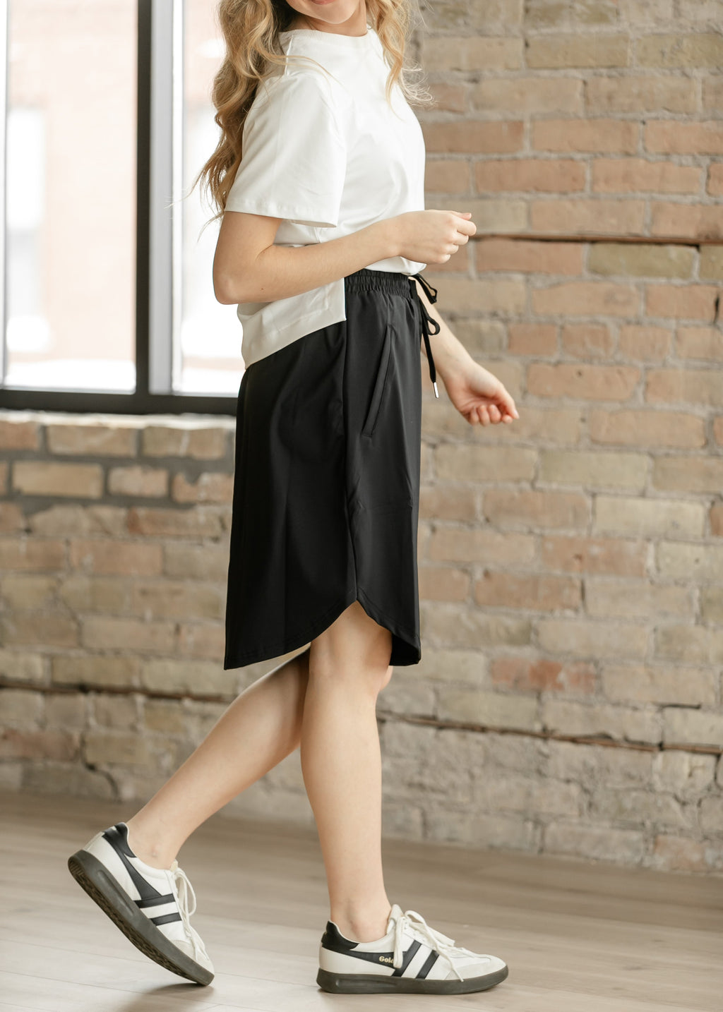 Black Athletic Sport Skirt