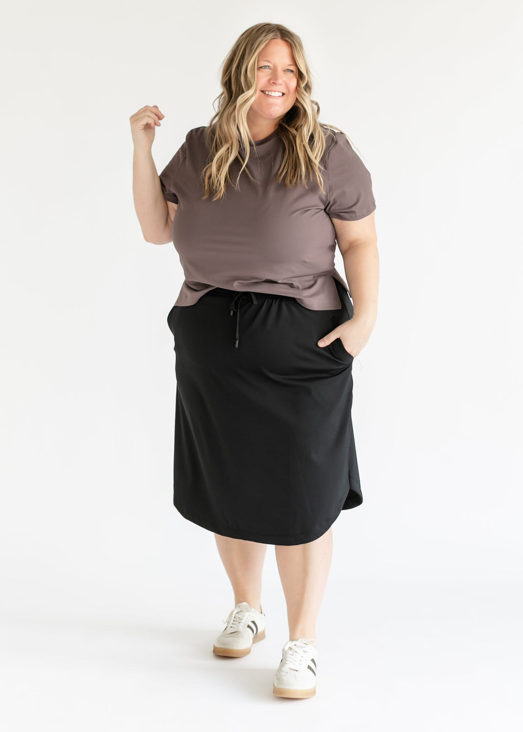 Black Athletic Sport Skirt